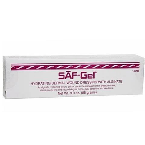 Saf-Gel Curativo Hidratante Com Alginato De Cálcio E Sódio