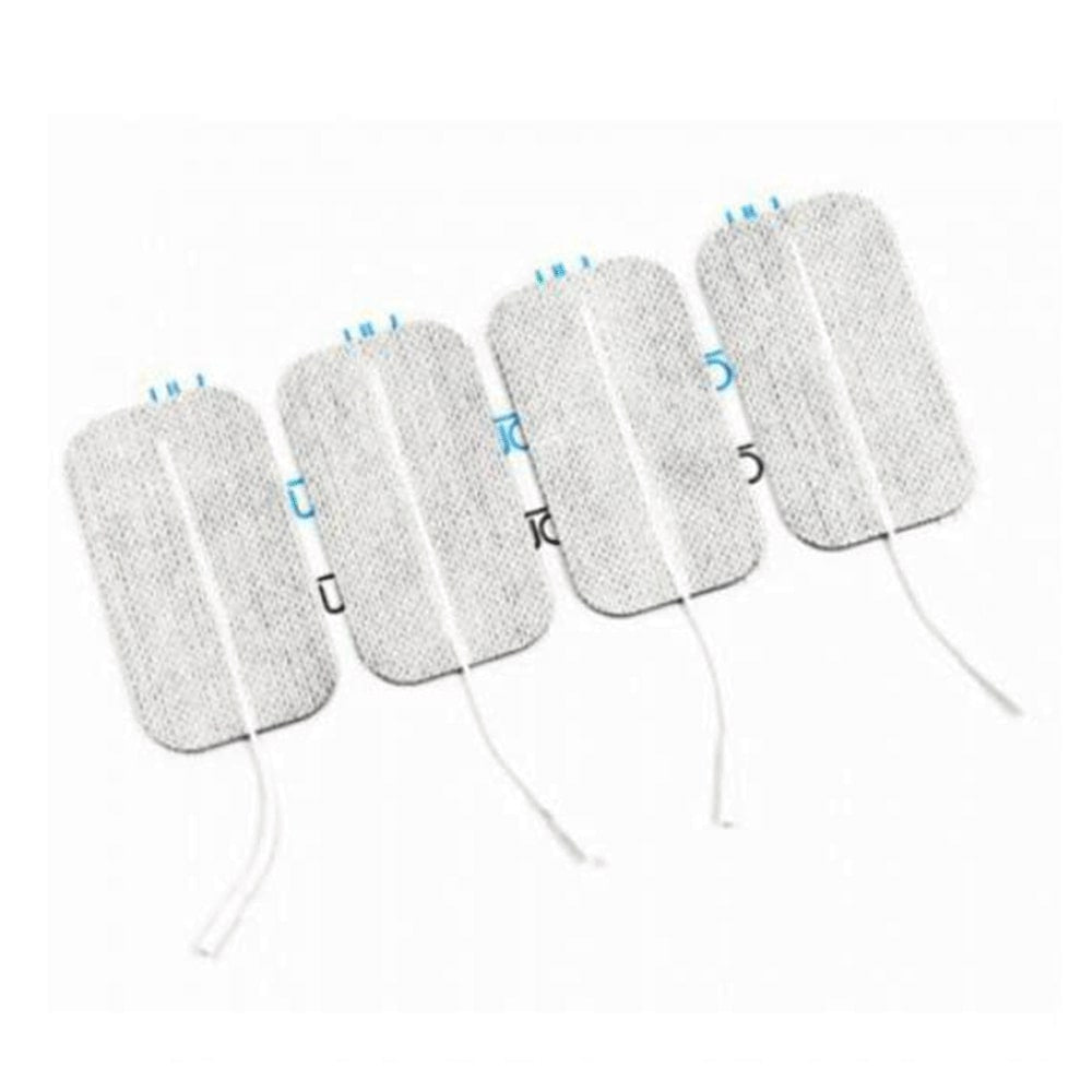 Eletrodo Descartável de Silicone Auto Adesivo 5x9cm com 4 Und Carci