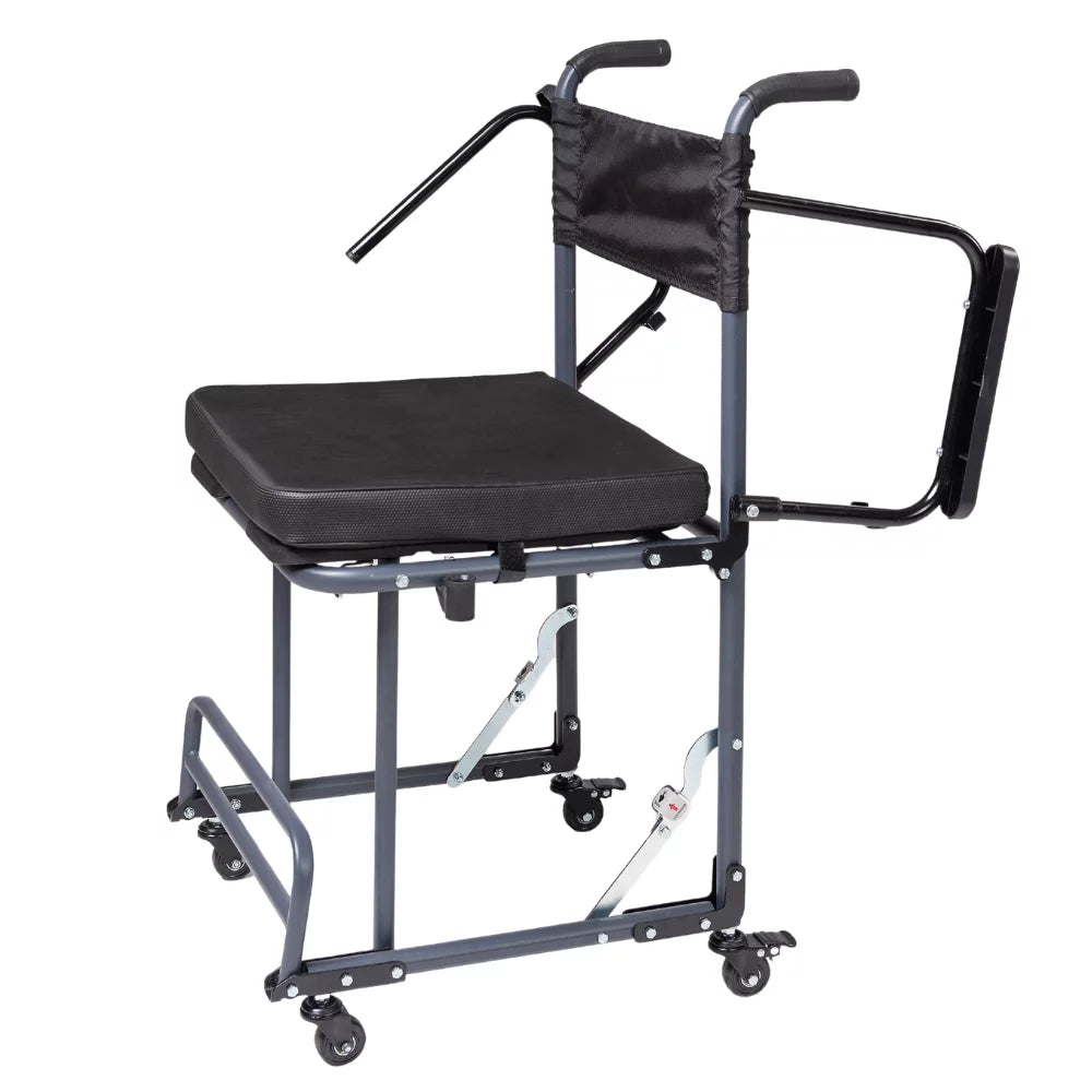 Cadeira de Banho Idoso/PCD - Higiênica Alumínio B5A até 150kg - Ortomobil