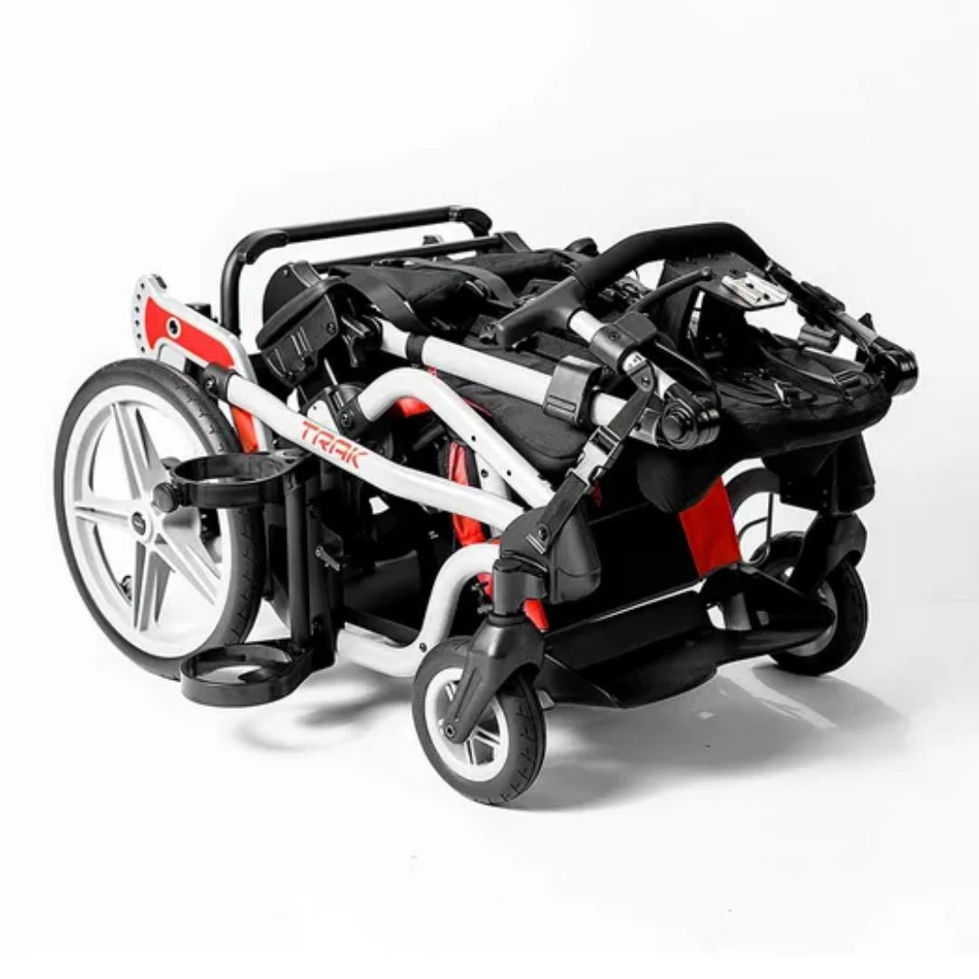 Carrinho Postural Infantil Trak - 14 - Vermelho até 36 Kg - Leggero