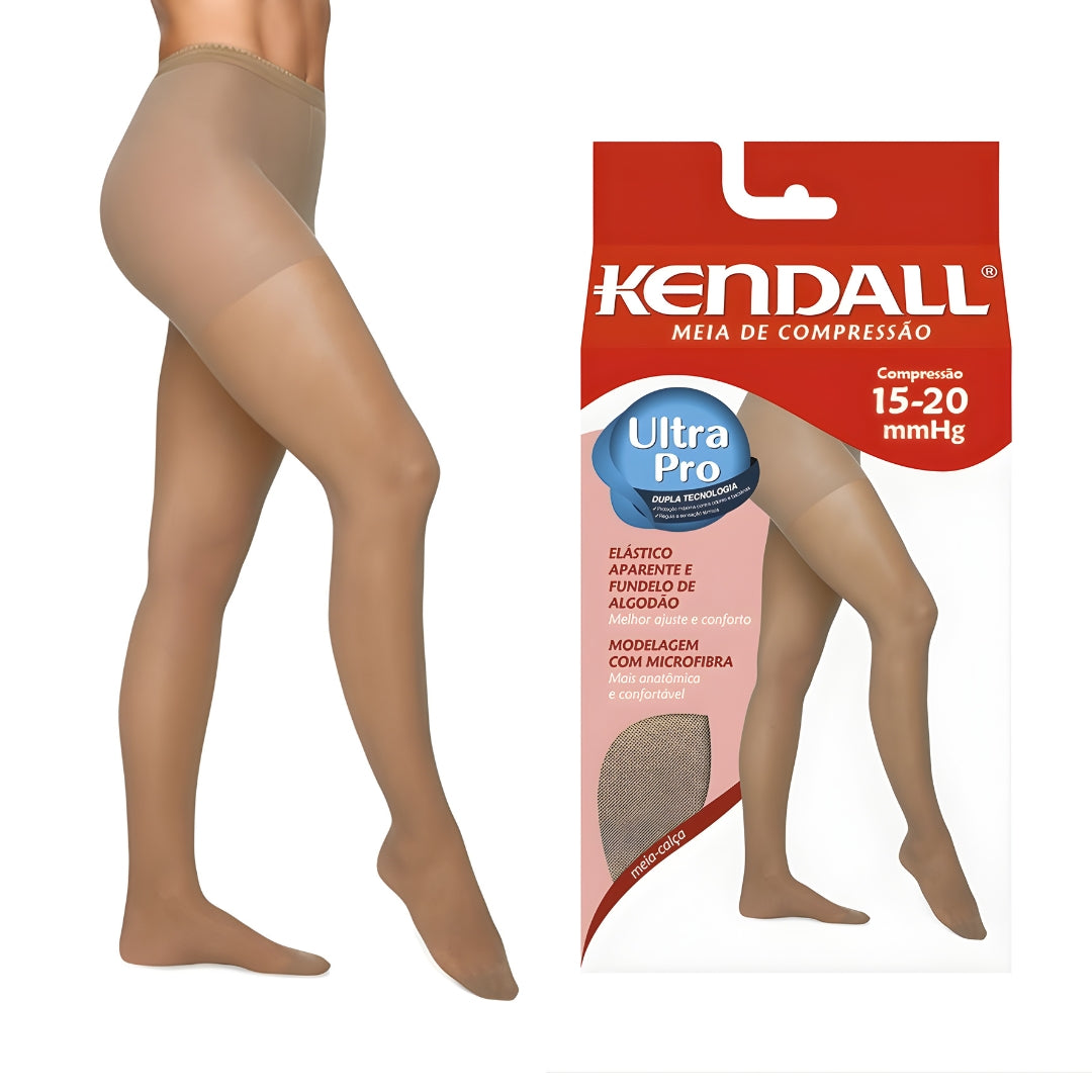 Meia Suave Compressão Meia Calça Com Ponteira Kendall