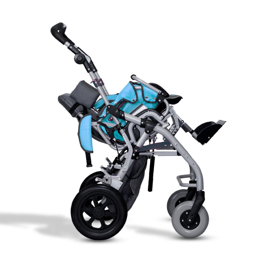 Cadeira de Rodas Postural Kinder - G Azul - Ortobras