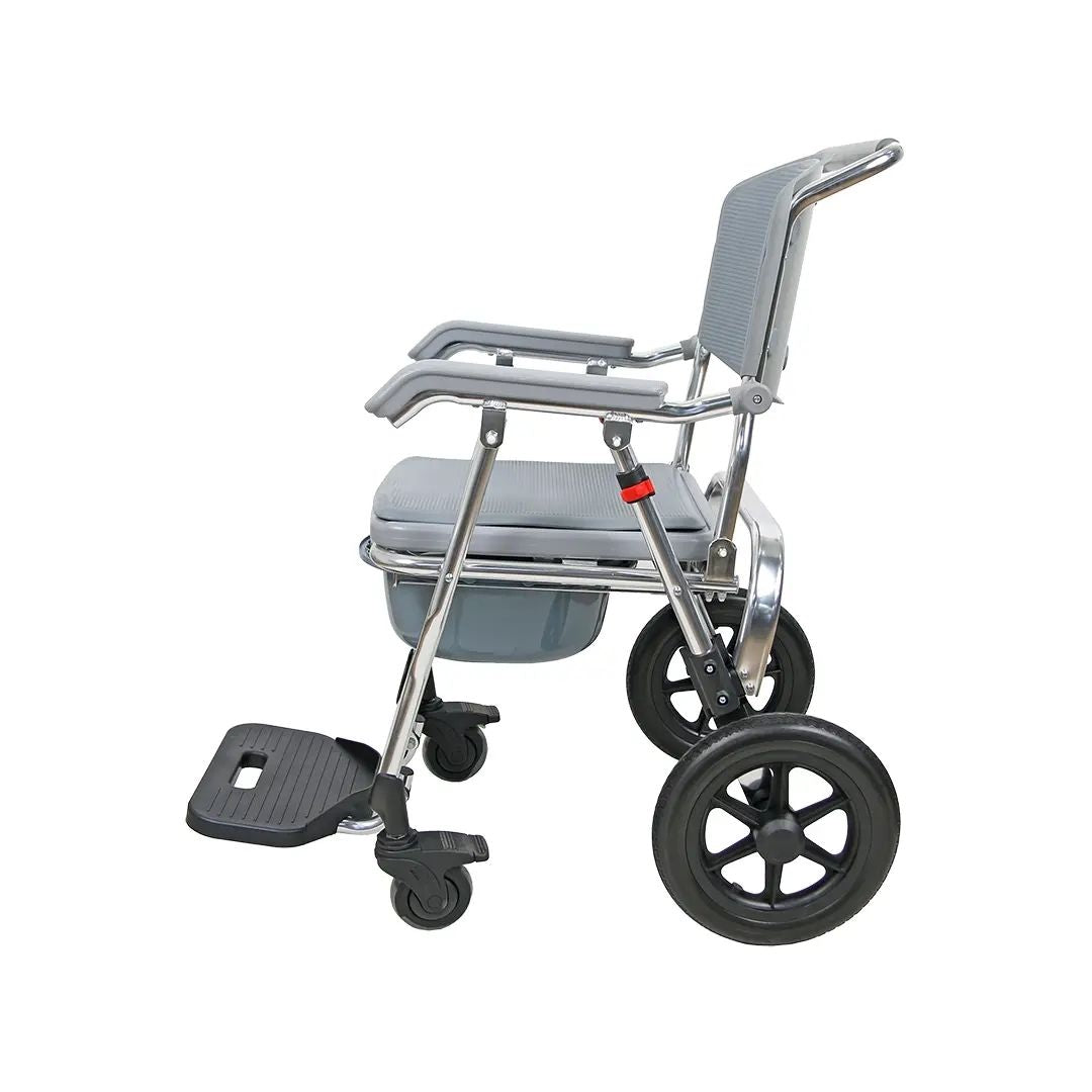 Cadeira de Banho Dobravel Aluminio - Longevitech