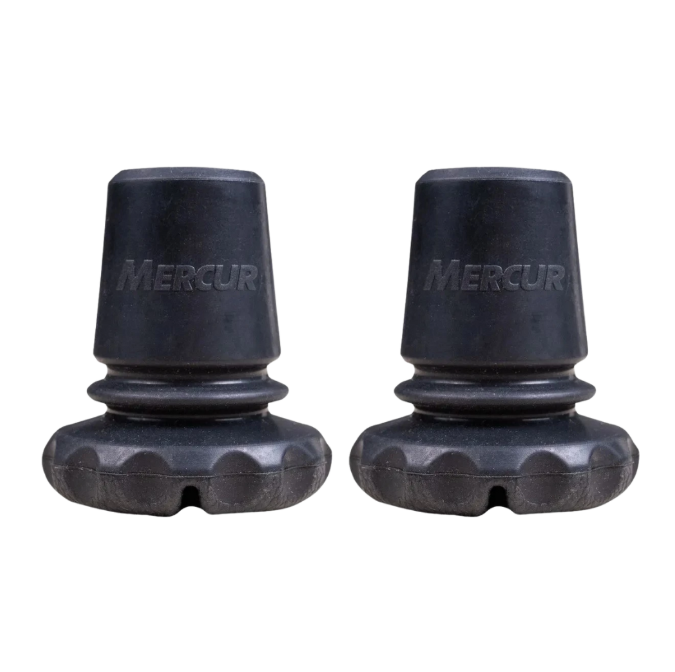 Ponteiras De Borracha P/ Muleta Axilar 7/8 BC-1545 - Mercur Par + E-book