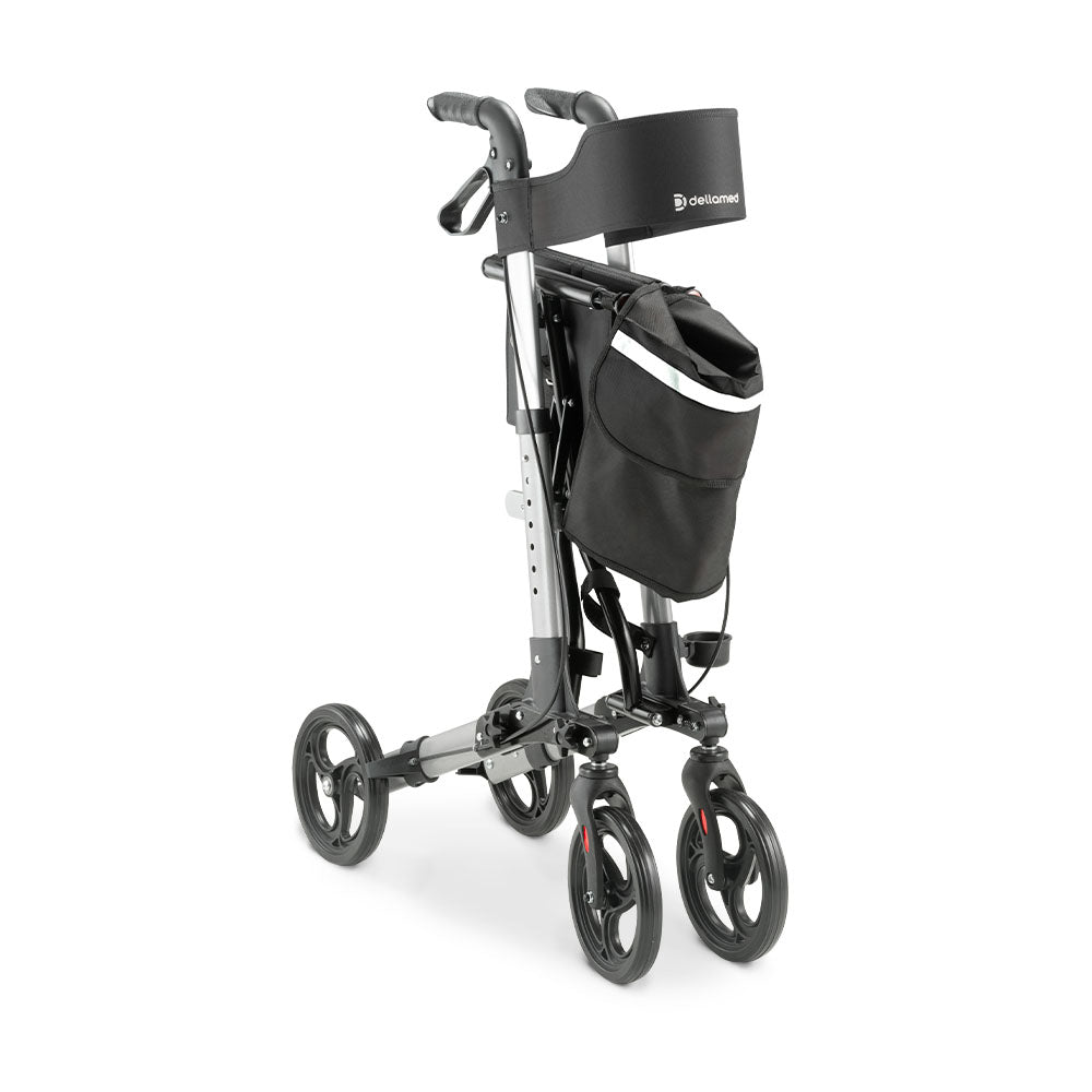 Andador Aluminio 4 Rodas D14 - Dellamed