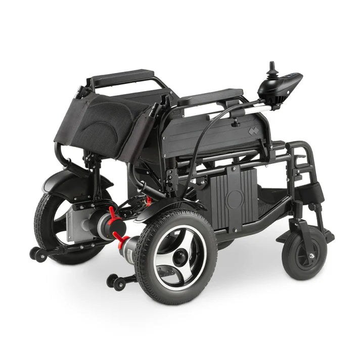 Cadeira De Rodas Motorizada Dobrável D800 + Apoio de Cabeça Dellamed