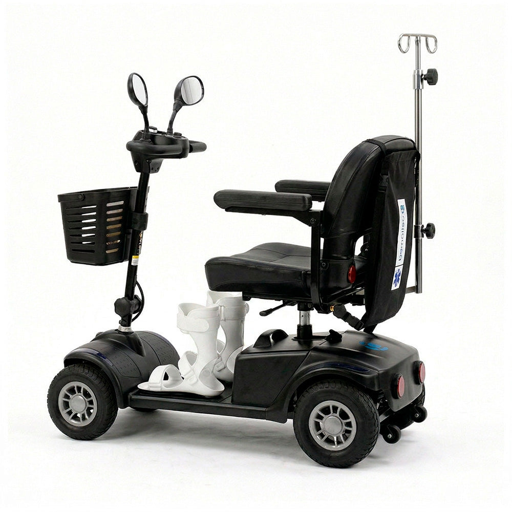 Scooter Elétrica LB Light - Dellamed - com Calha AFO e Suporte para Soro