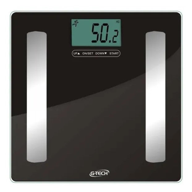 Balança Corporal Digital G-Tech Glass Pro Preta até 150 kg