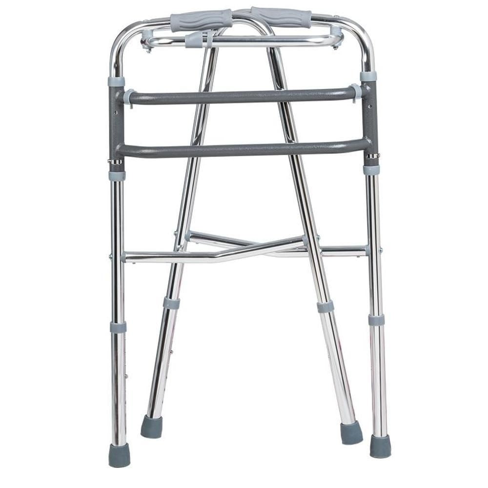 Andador de Alumínio Fixo Articulado 3 Barras D10 130kg Dellamed