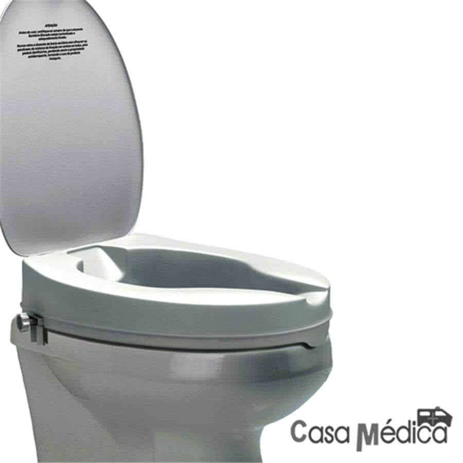 Assento sanitário elevado 7,5cm altura