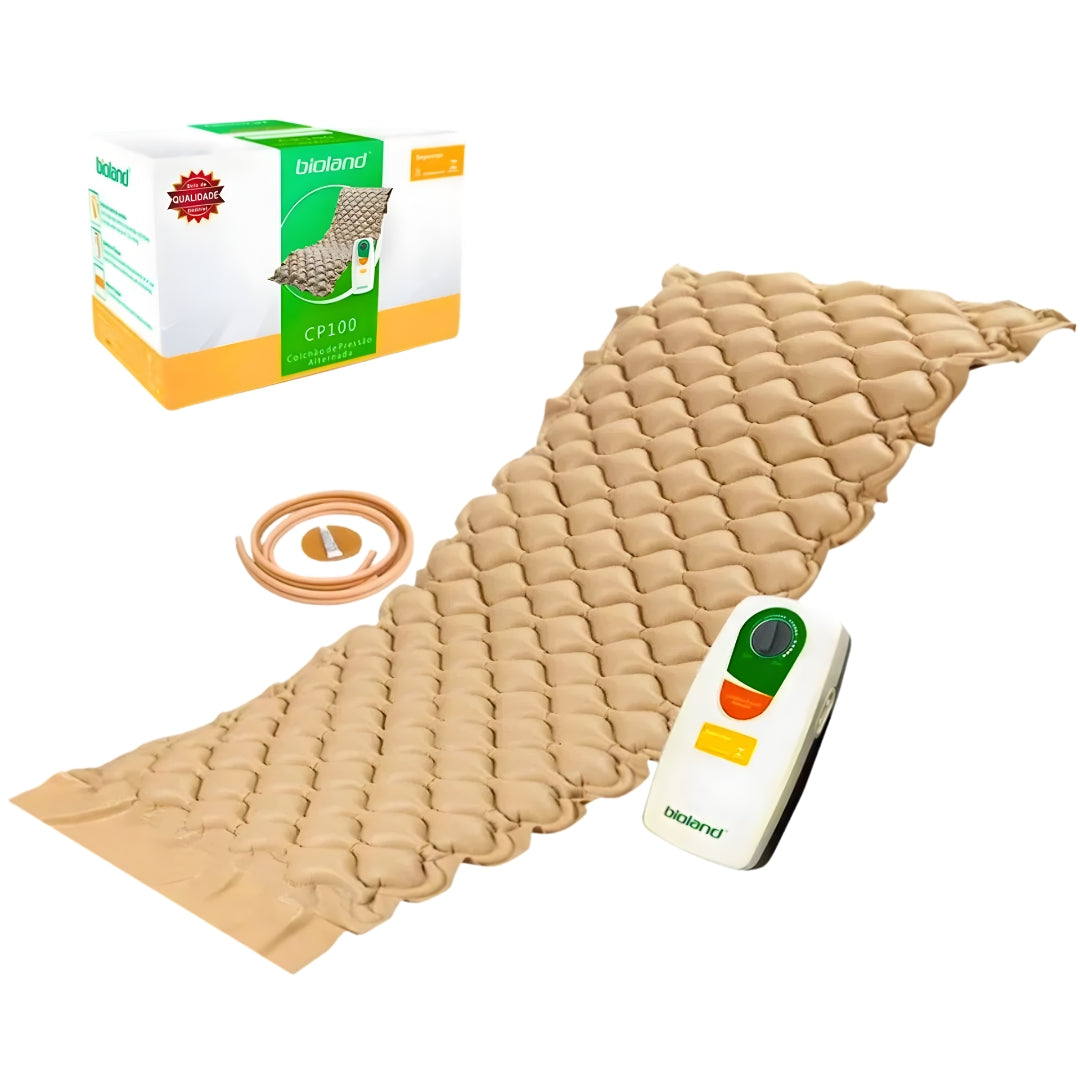 Colchão Pneumático Anti Escaras Sistema de Terapia Ar CP100 127V - Bioland