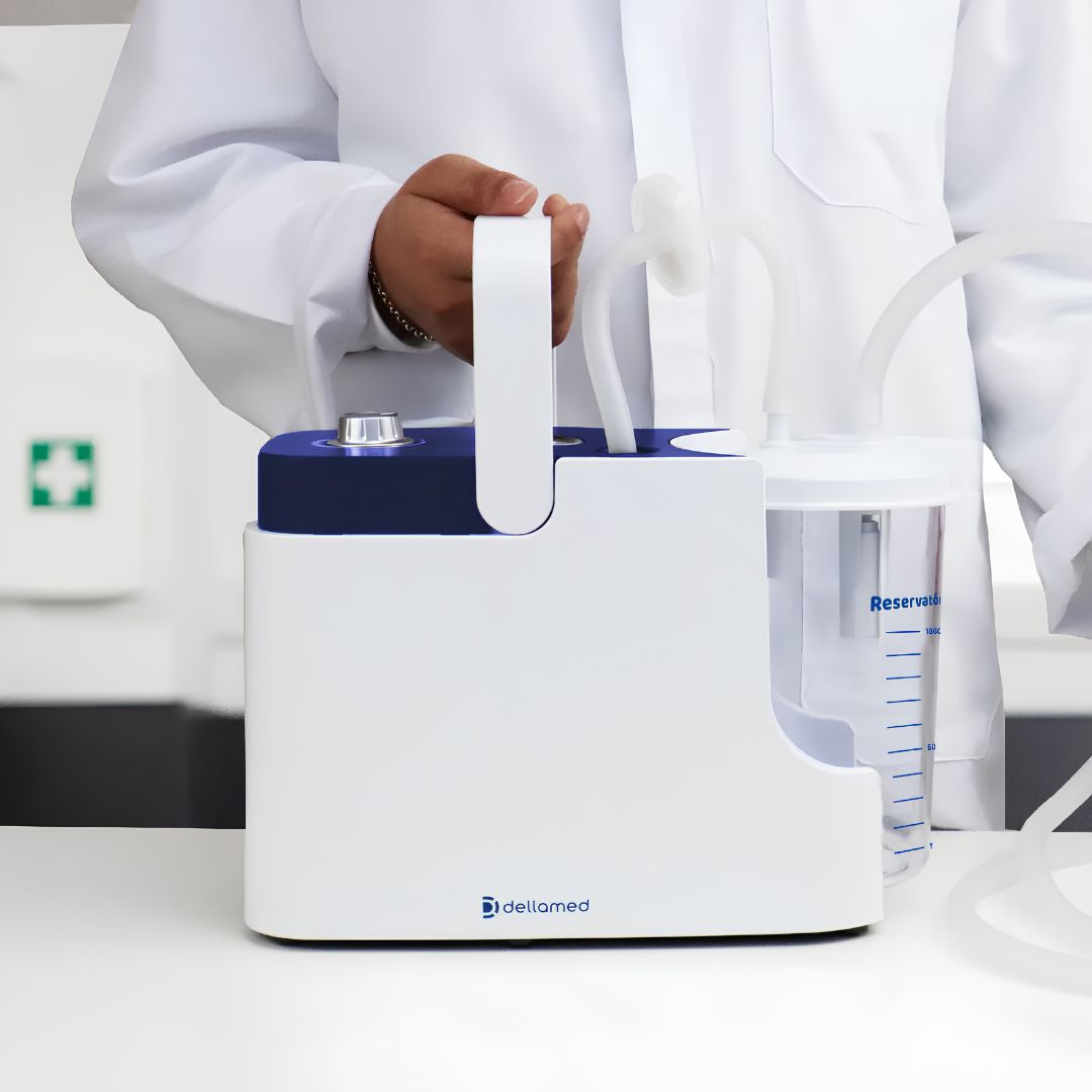 Aspirador de Fluídos e Secreções Aspiramed - Dellamed