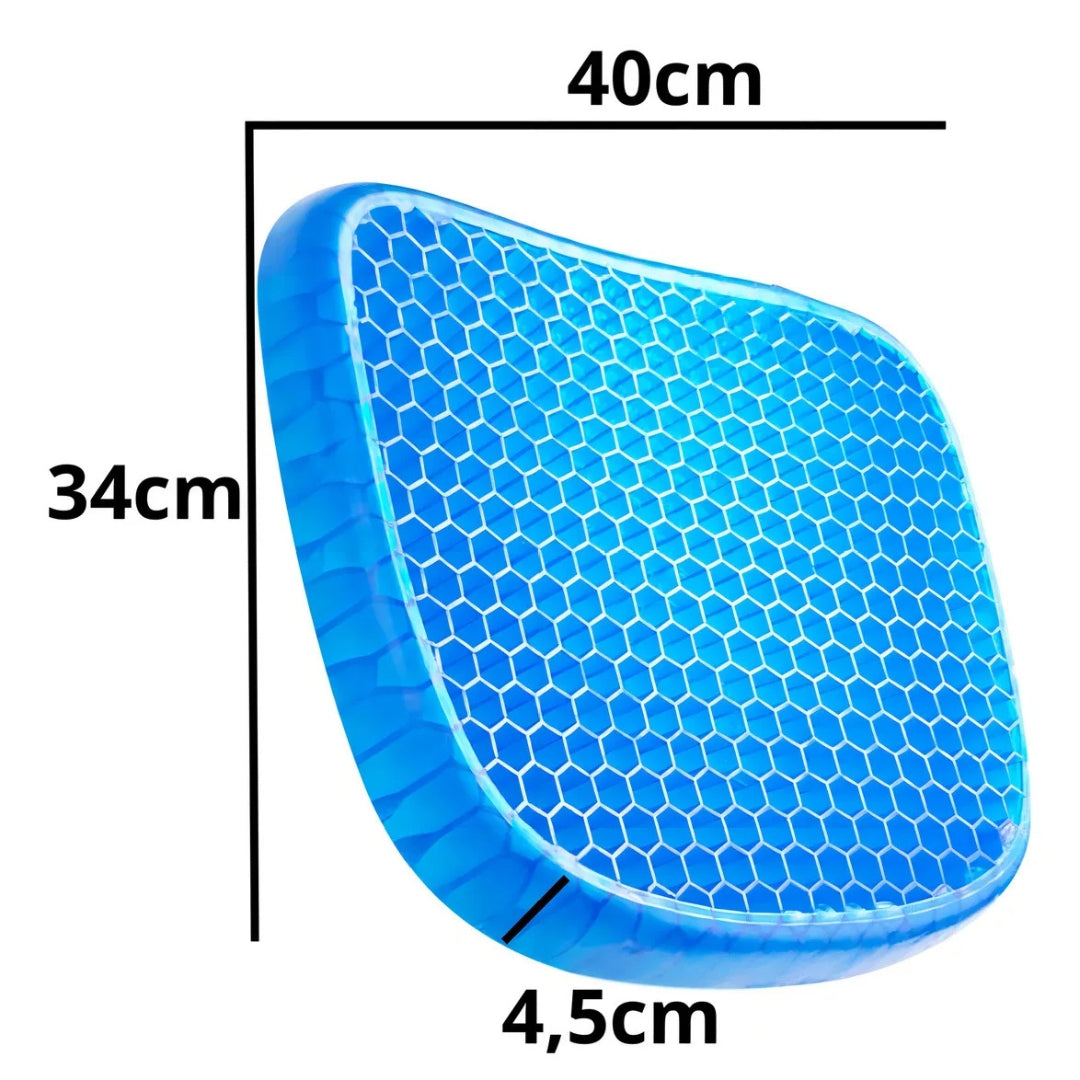 Assento de Gel Ortopédico Egg - Supermedy
