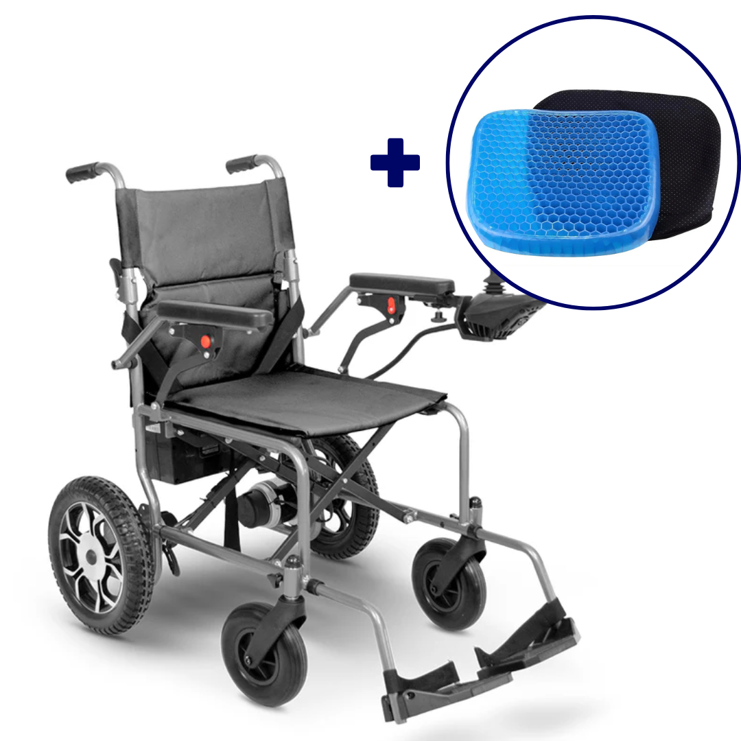 Cadeira de Rodas Motorizada D750 Light + Almofada de Silicone GRÁTIS - Dellamed