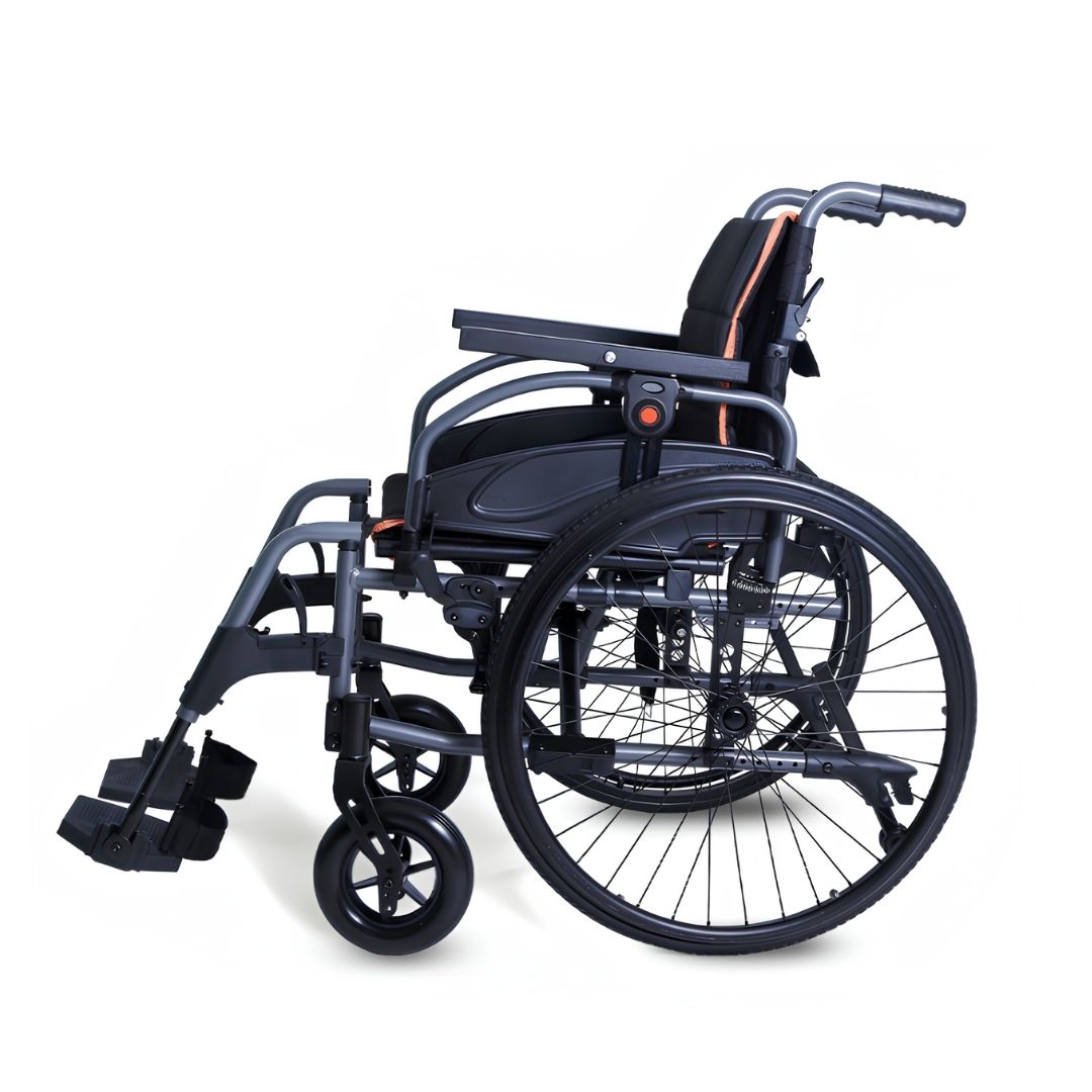 Cadeira de Rodas Aluminio Premium Max 150Kg - Hidrolight