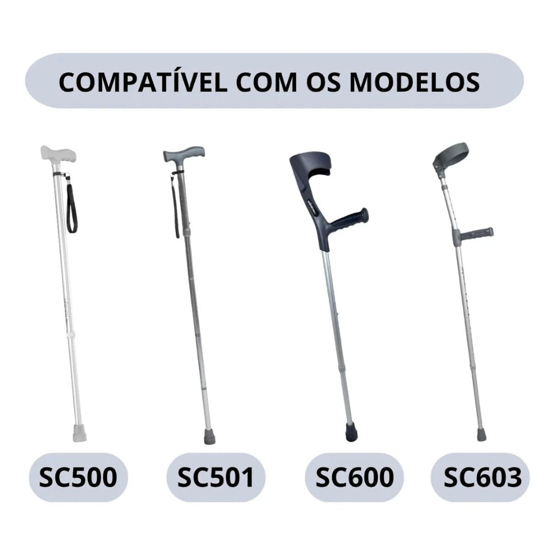 Ponteira Bengala/Muleta Super Reforçada - Supermedy