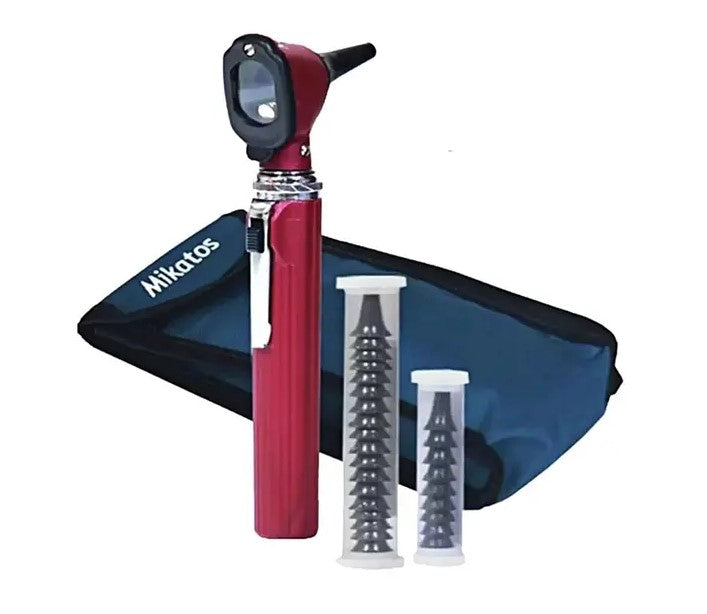 Otoscópio Mini C/ 10 Espéculos Descartáveis e 4 Permanentes Missouri