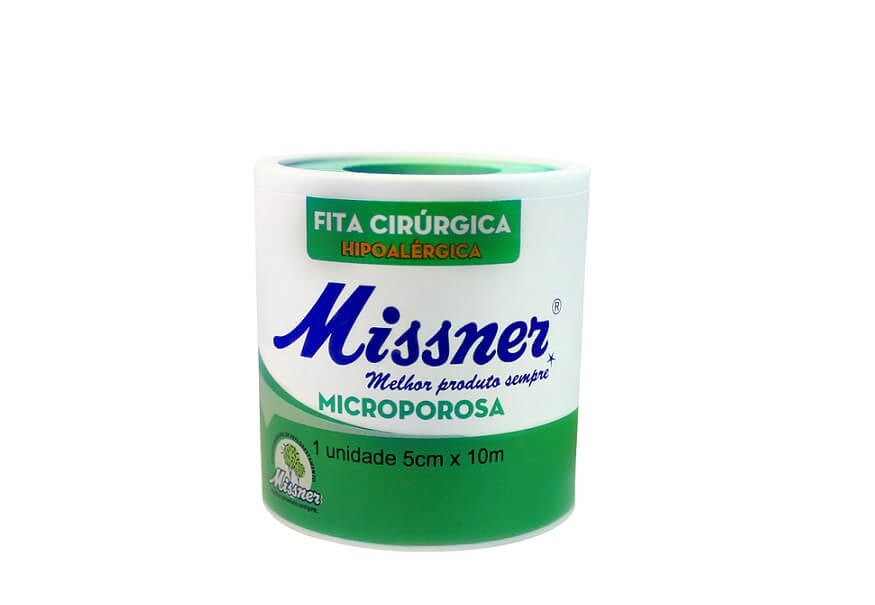 Micropore 5cm x 10m Branco com Capa Missner