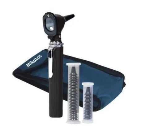 Otoscópio Mini C/ 10 Espéculos Descartáveis e 4 Permanentes Missouri