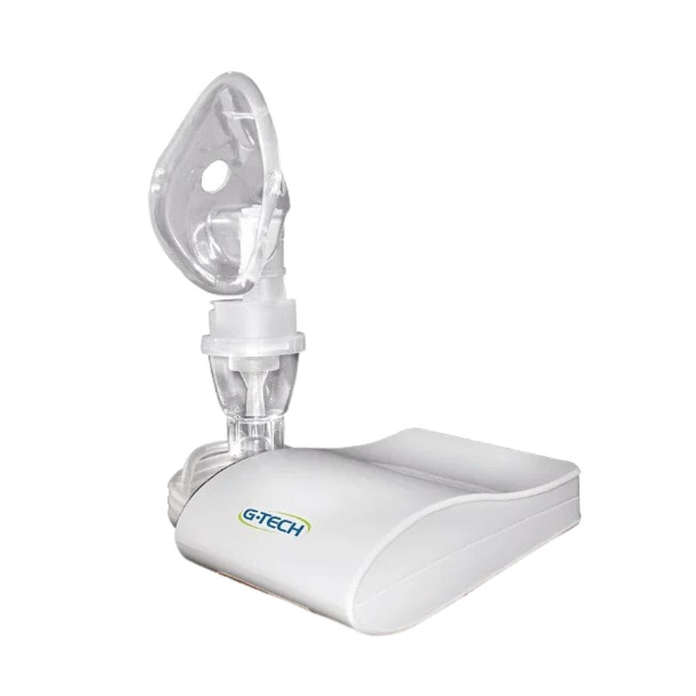 Inalador e Nebulizador Compact DC1 Adulto e Infantil G-Tech & E-book