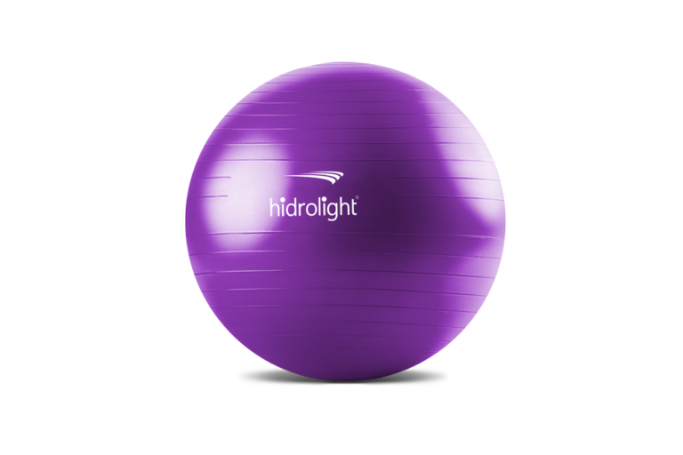 Bola de Exercícios Roxa 65 cm - Hidrolight - Pilates, Yoga e Fisioterapia