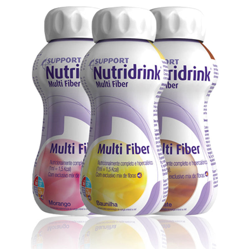 Nutridrink Multi Fiber 200ml Chocolate Support