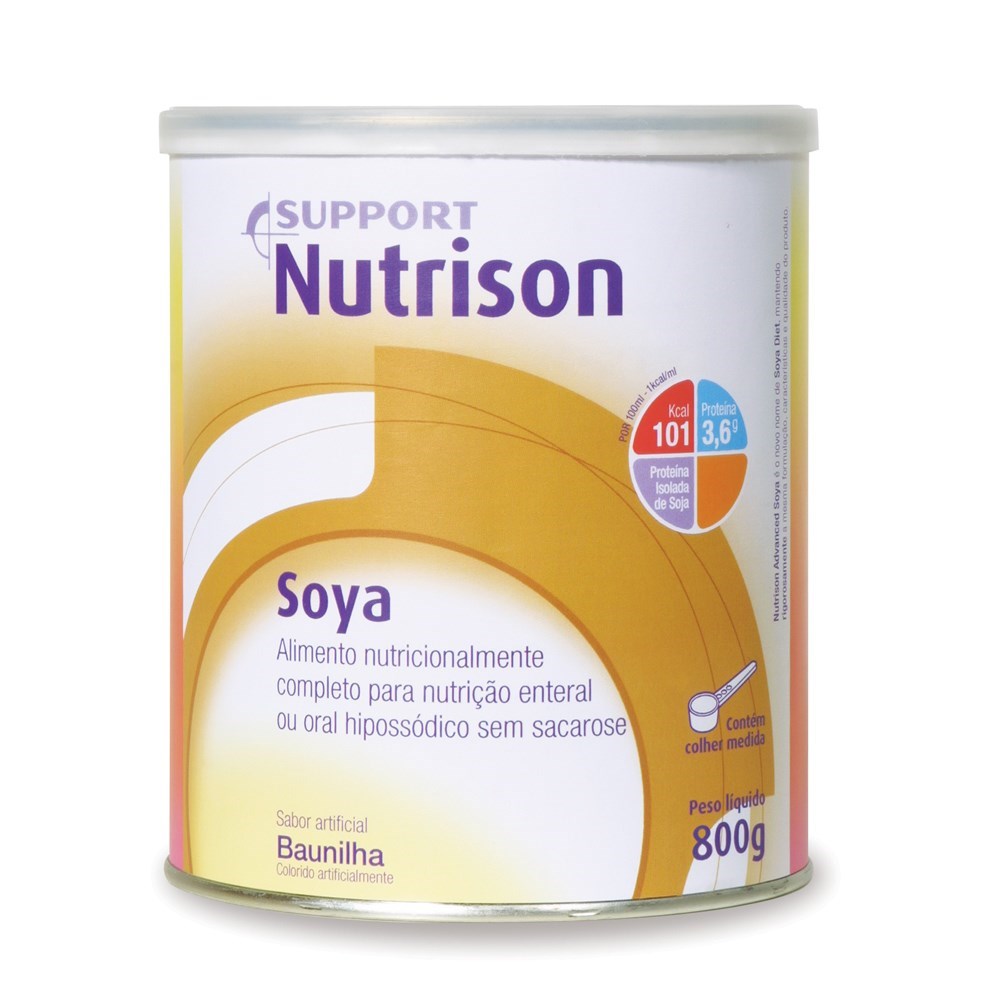 Nutrison Soya Sabor Baunilha Lata 800g