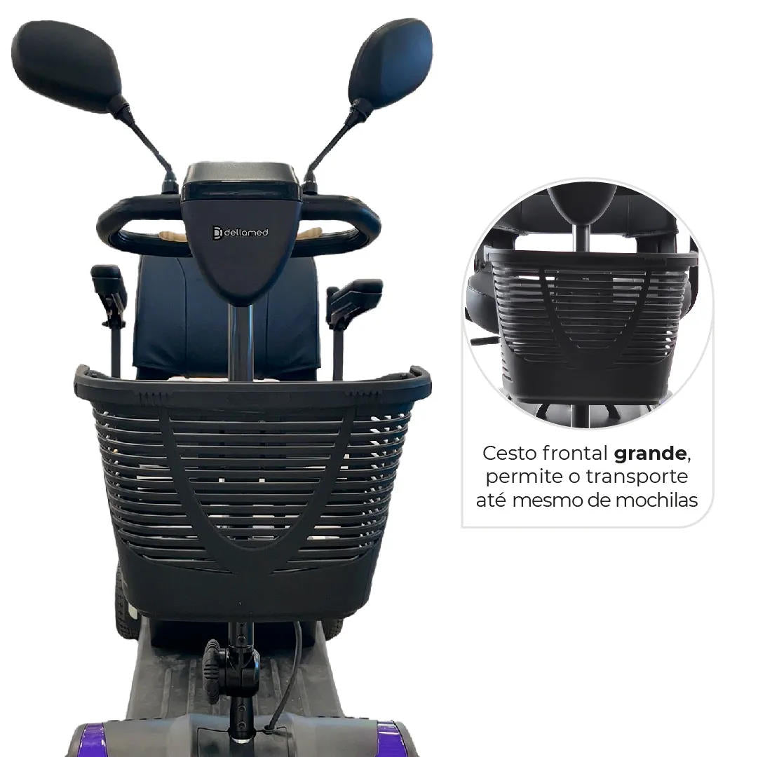 Cadeira de Rodas Motorizada Scooter Elétrica LB Light Dellamed