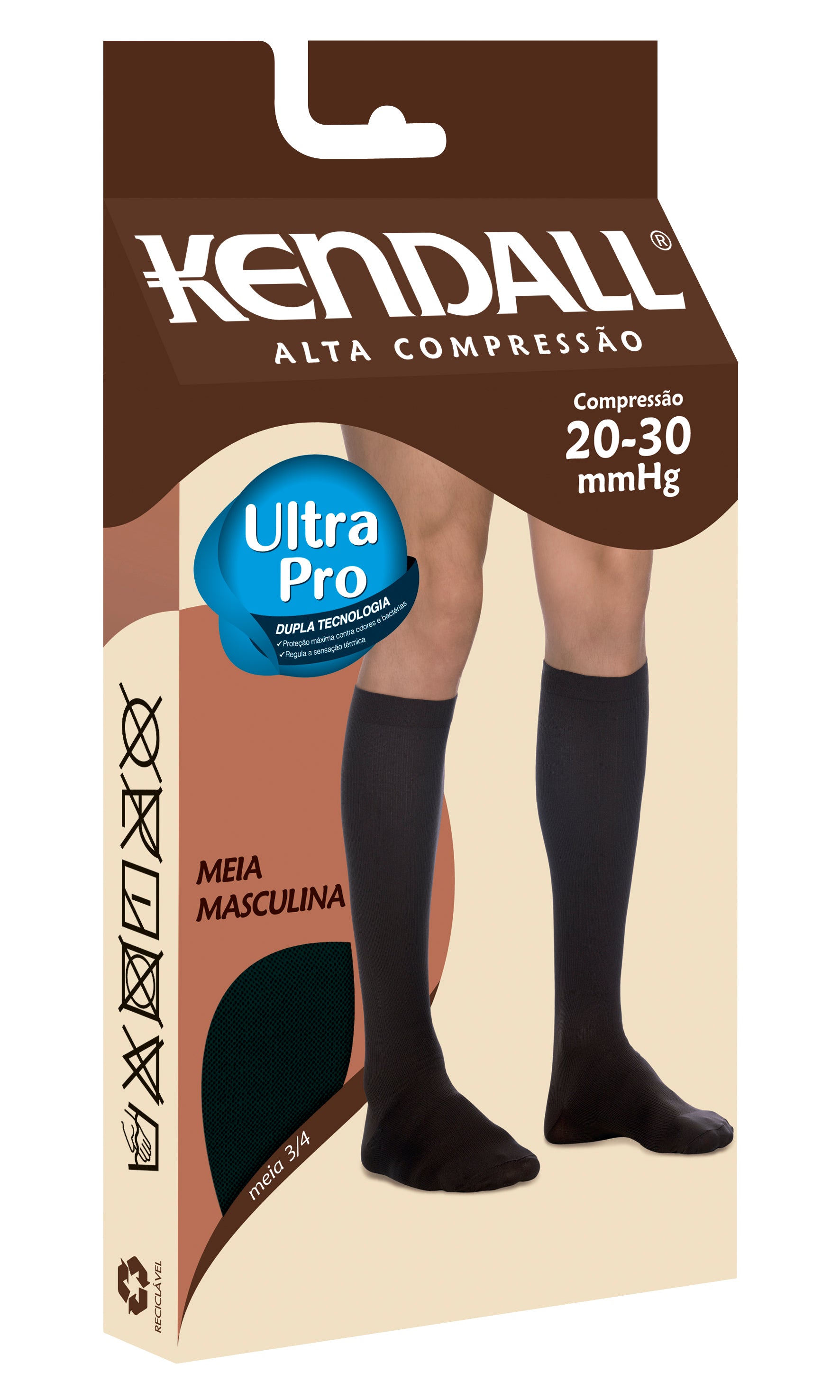 Meia Alta Compressão Masculina Kendall