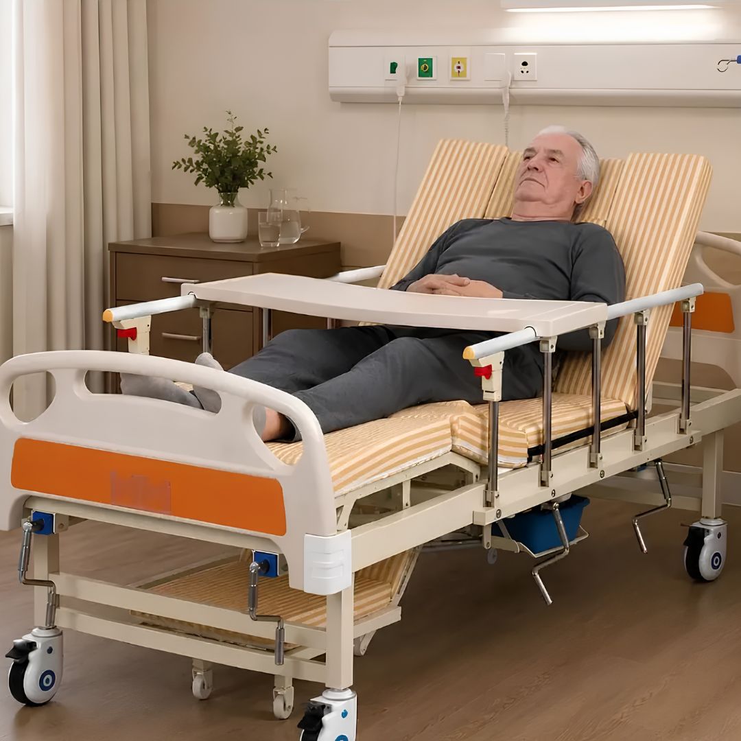Cama Hospitalar 4 Manivelas Senior Care Confortmax Até 250Kg - Supermedy
