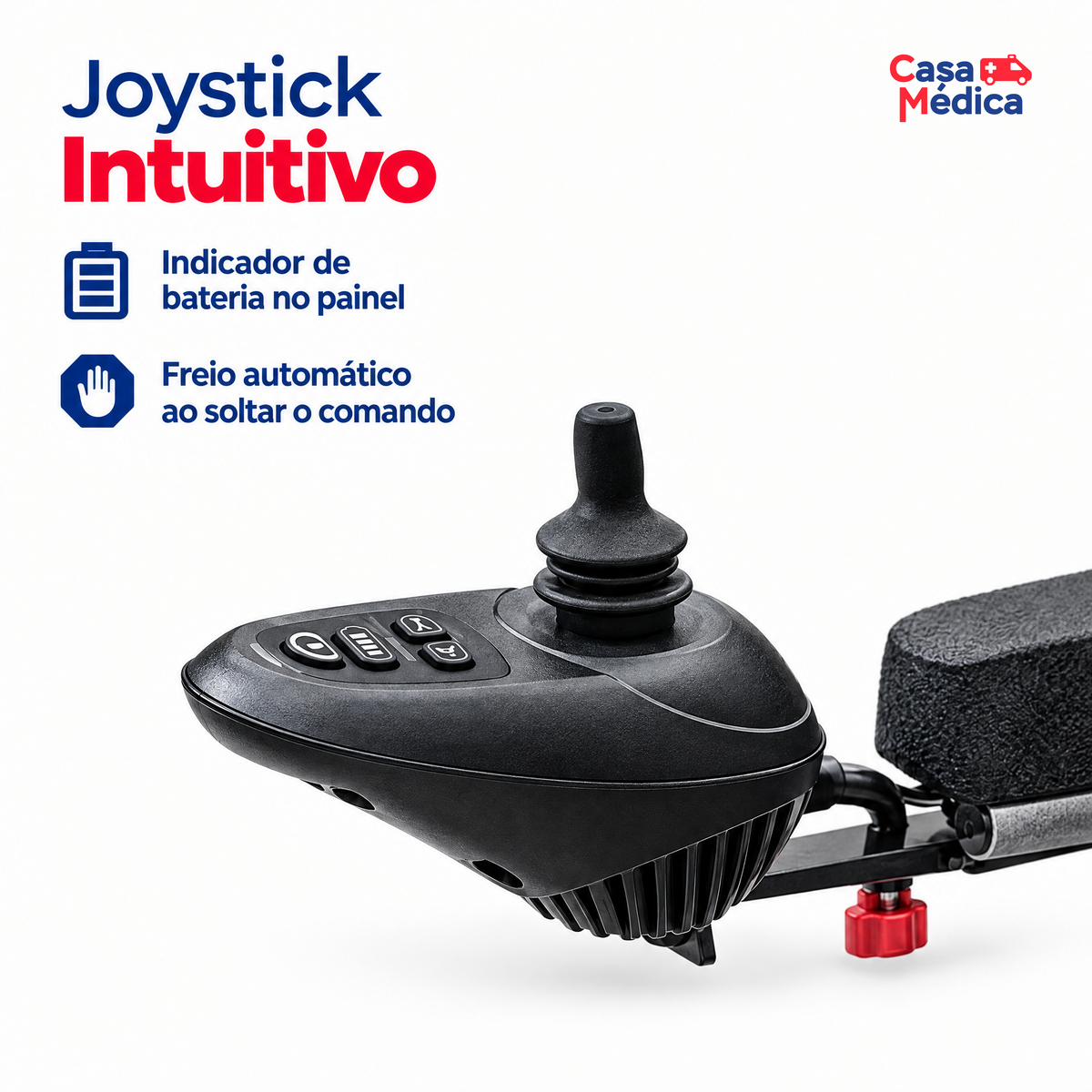 Cadeira de Rodas Motorizada Dobrável M-3000 - Mobifree