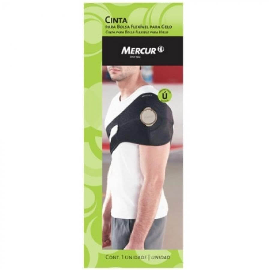 Cinta Mercur para Gelo Flexível para Ombro sem Bolsa