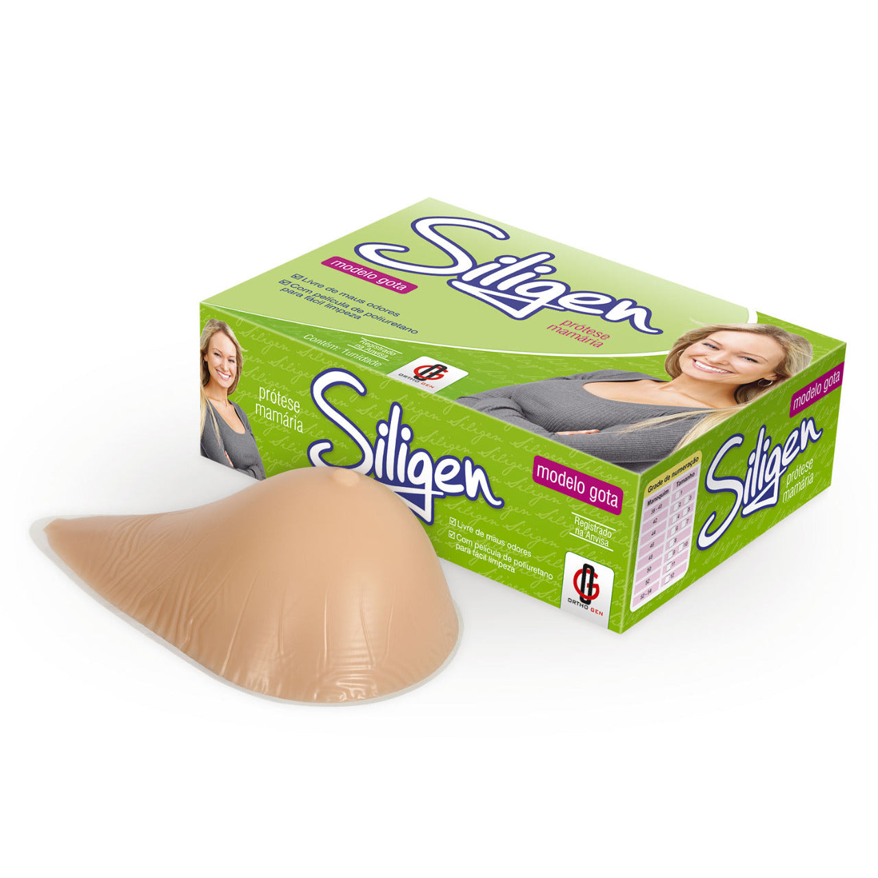 Protese Mamária Silingen Esbelt