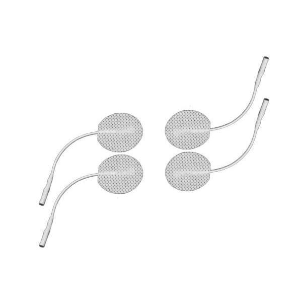 Eletrodo Descartável Silicone Auto Adesivo 3x2cm com 4 und Redondo Carcitrode