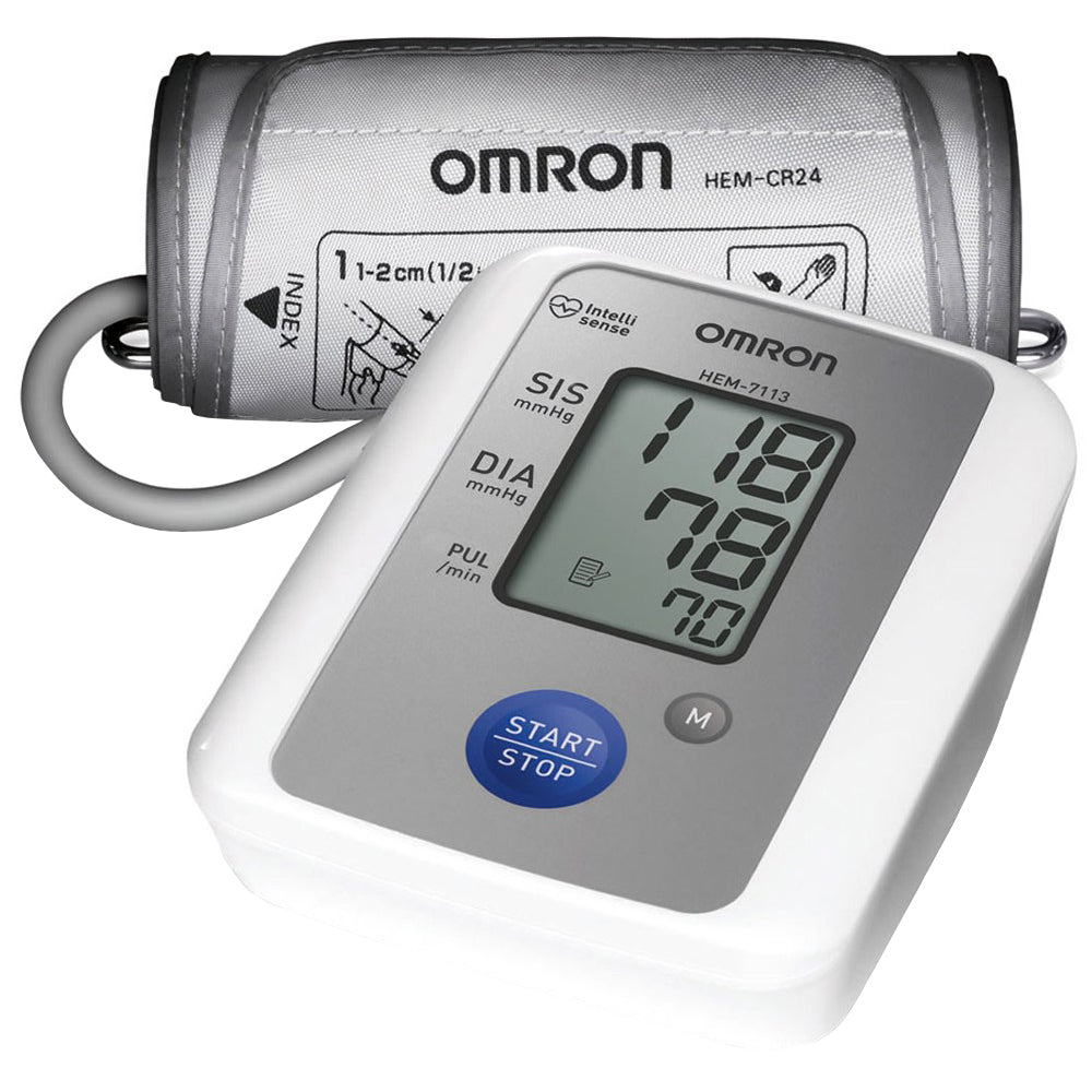 Aparelho de Pressão Omron Adulto Digital Automático de Braço com Arritmia HEM-7113BR