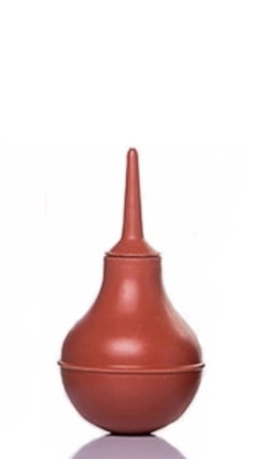 Seringa de borracha c/pta borracha