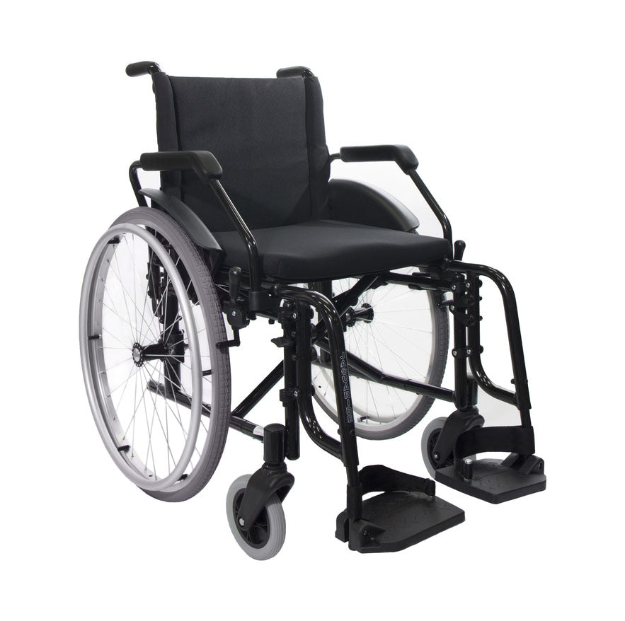 Cadeira de Rodas Fit Preto Jaguaribe