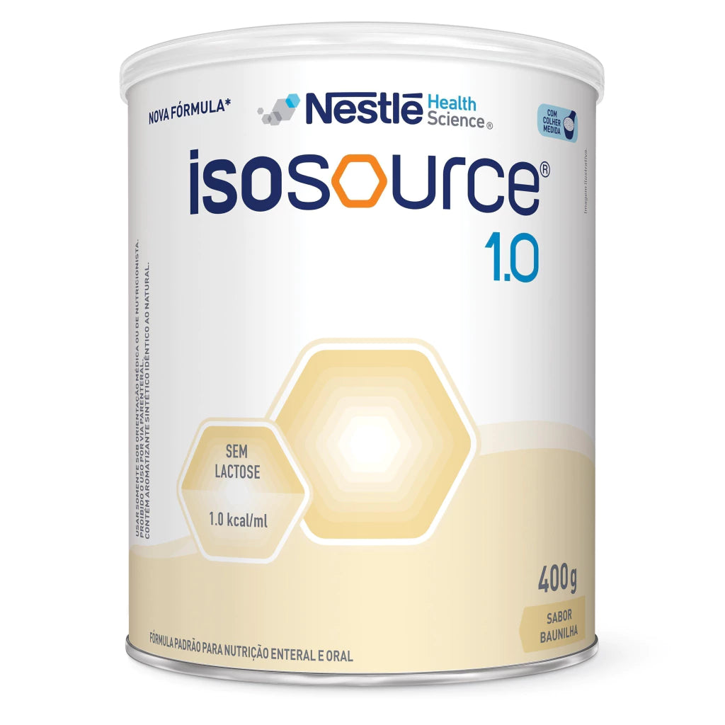 Isosource 1.0 Baunilha Lata 400g - Nestle