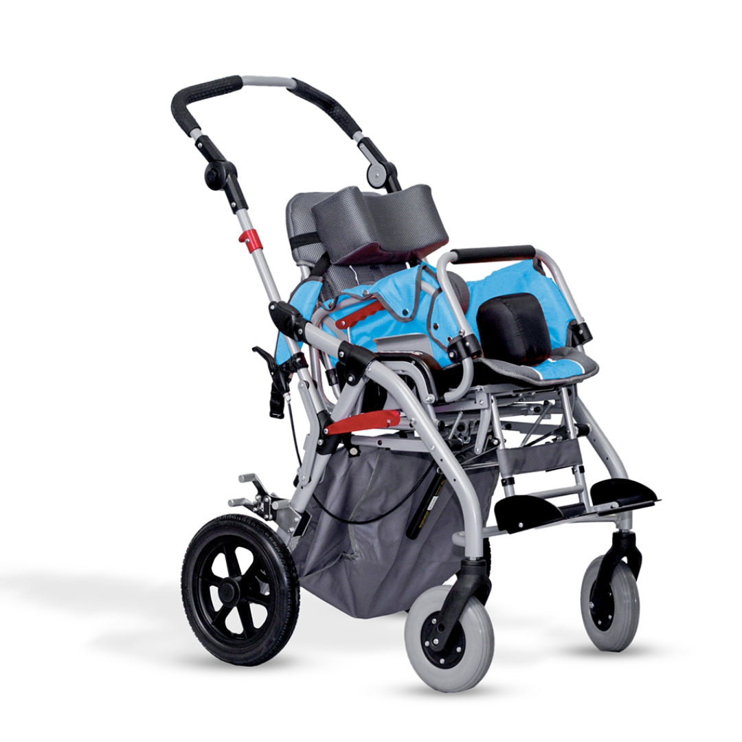Cadeira de Rodas Postural Kinder - G Azul - Ortobras
