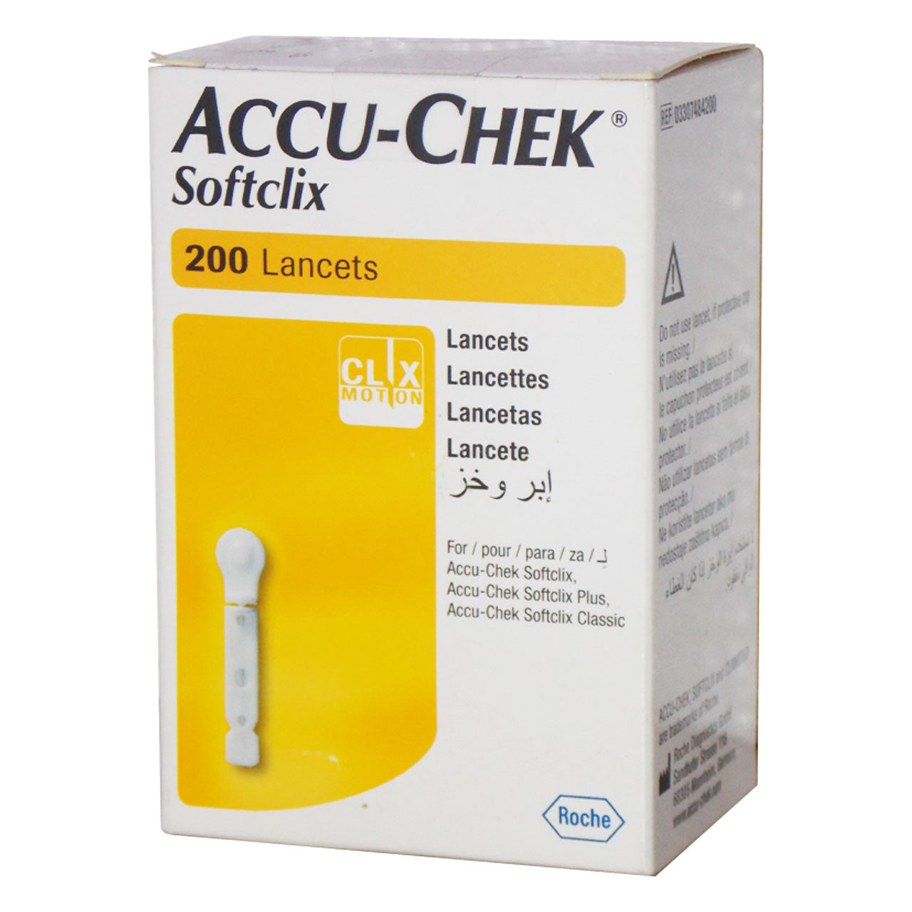 Lanceta Accu-Chek Softclix com 200 und Roche