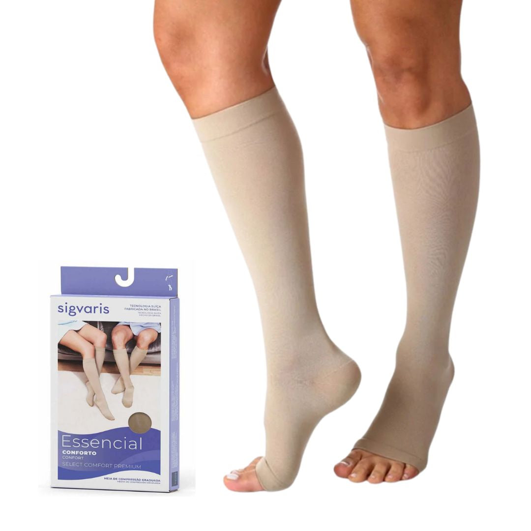 Meia 863 30/40 AT Meia Calça Select Comfort Premium Sigvaris