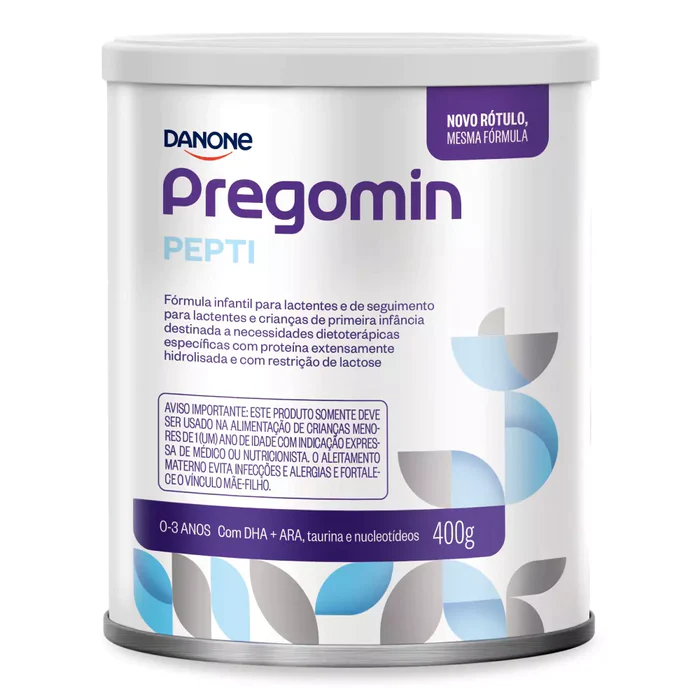 Kit Pregomin Pepti 400g c/ 6 und - Danone
