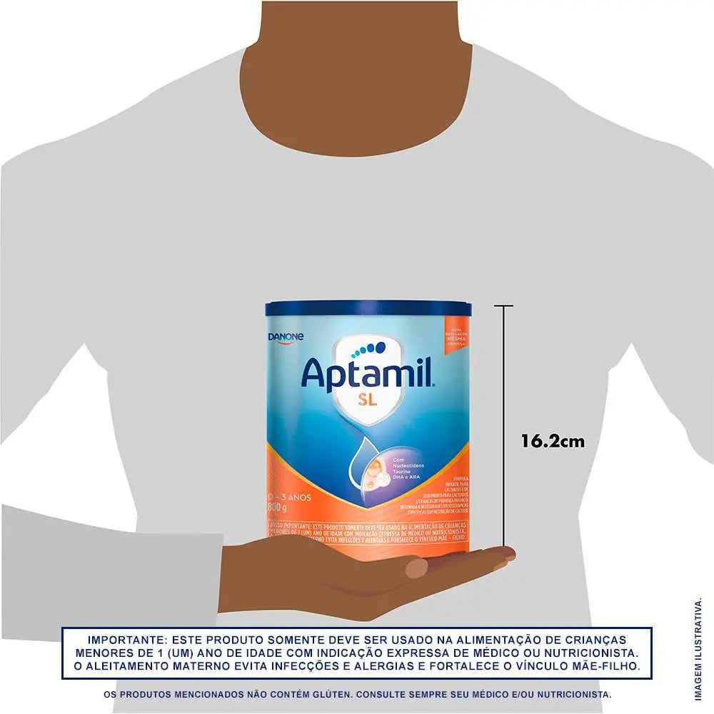 Aptamil ProExpert SL - Fórmula Infantil Sem Lactose 800g Danone + E-book