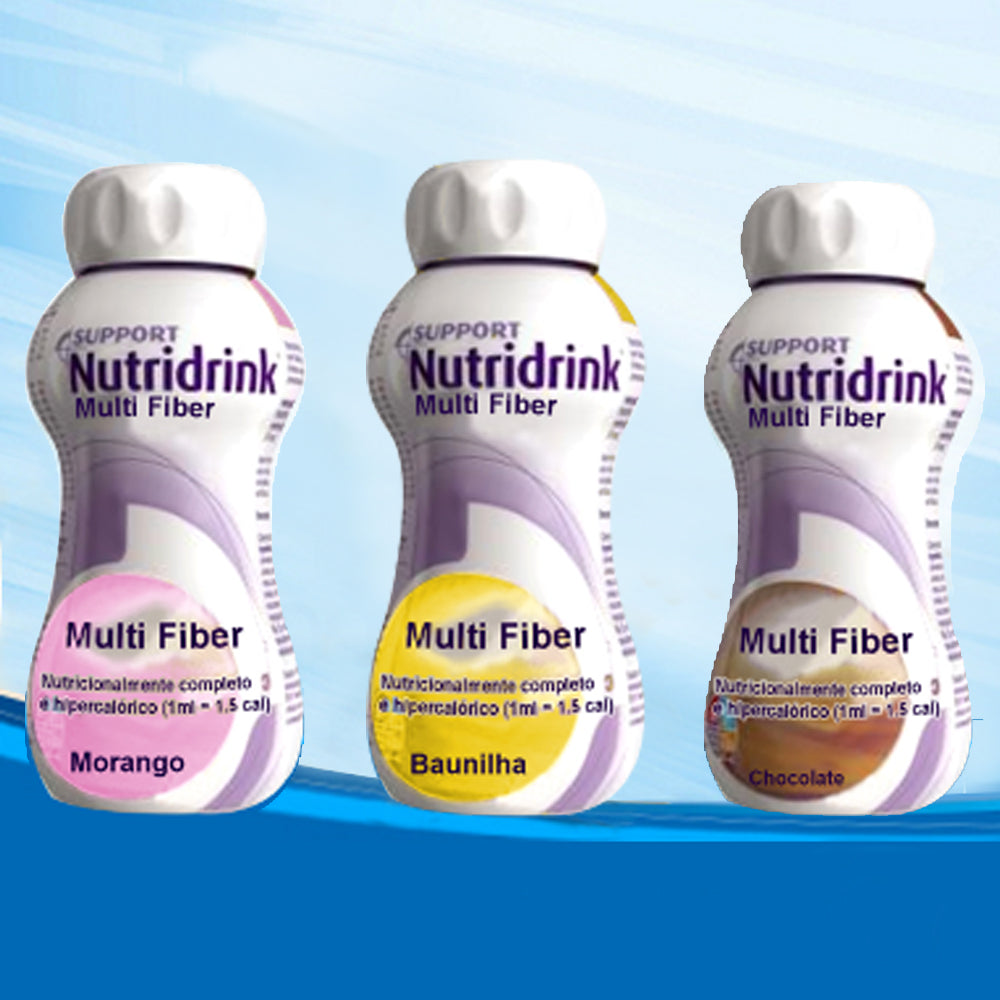 Nutridrink Multi Fiber 200ml Chocolate Support