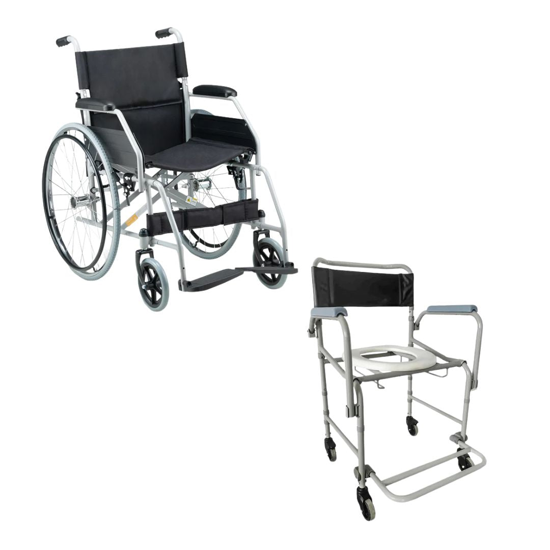 Kit Cadeira de Rodas e Banho - D100 e D40 - Dellamed