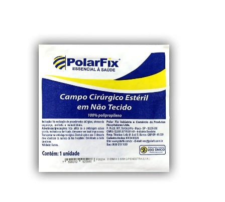 Campo Cirurgico Esteril Fenestrado em TNT Polarfix