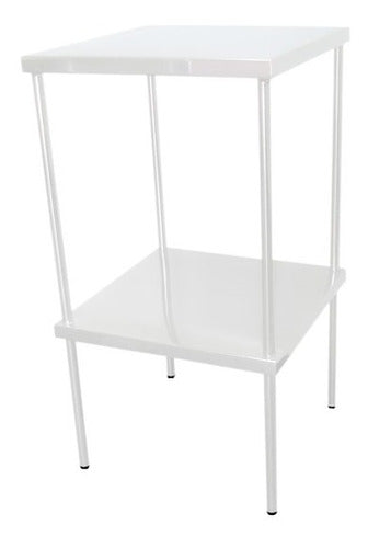 Mesa Auxiliar 40x40x80cm Esmaltada