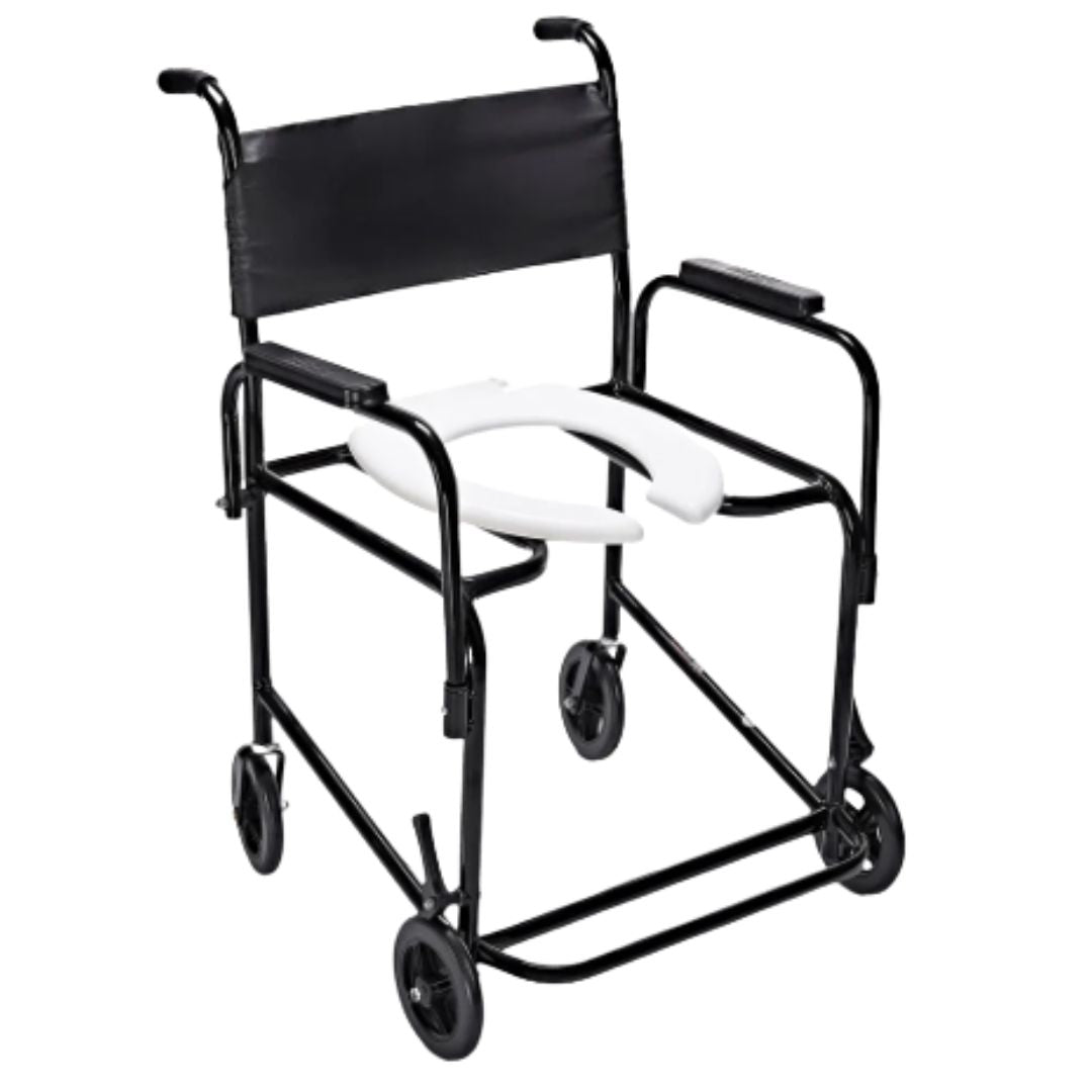 Cadeira de Banho Obeso Flex Suporta 130kg Elevação Braços Prolife