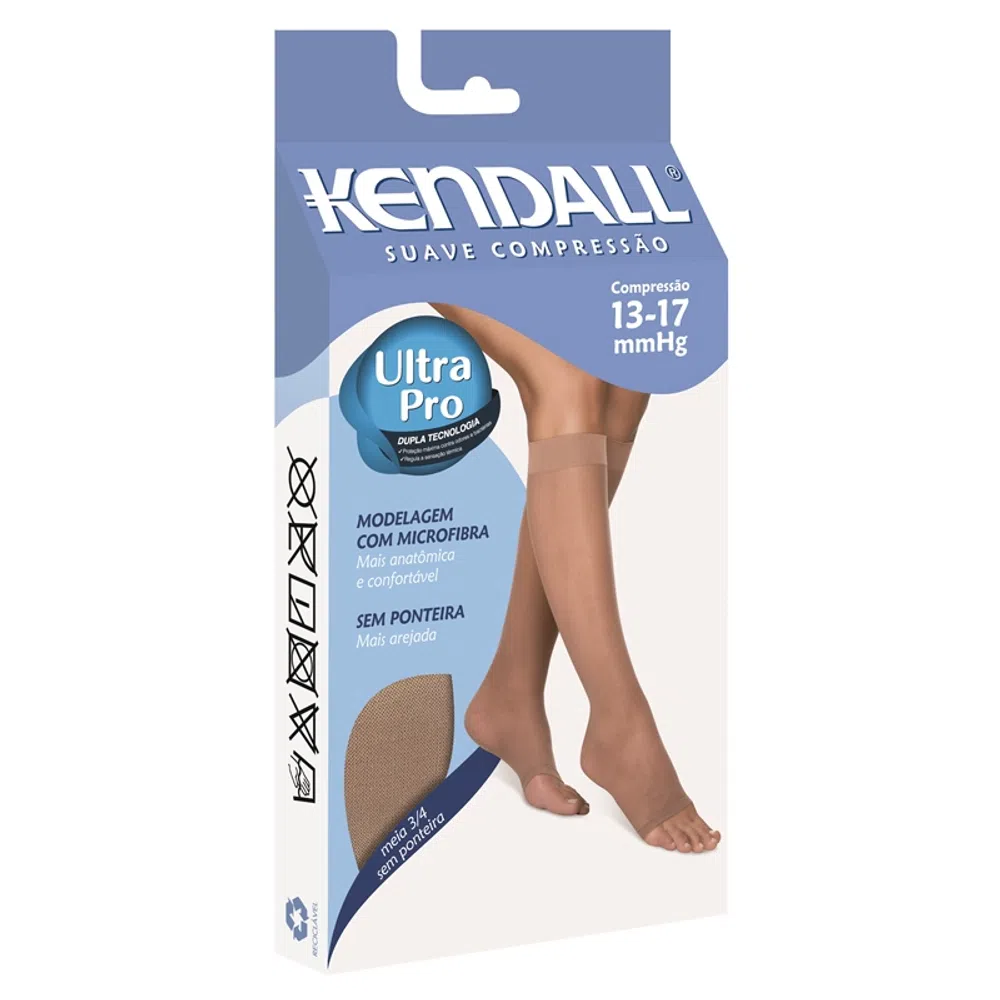 Meia Suave Compressão 3/4 Kendall