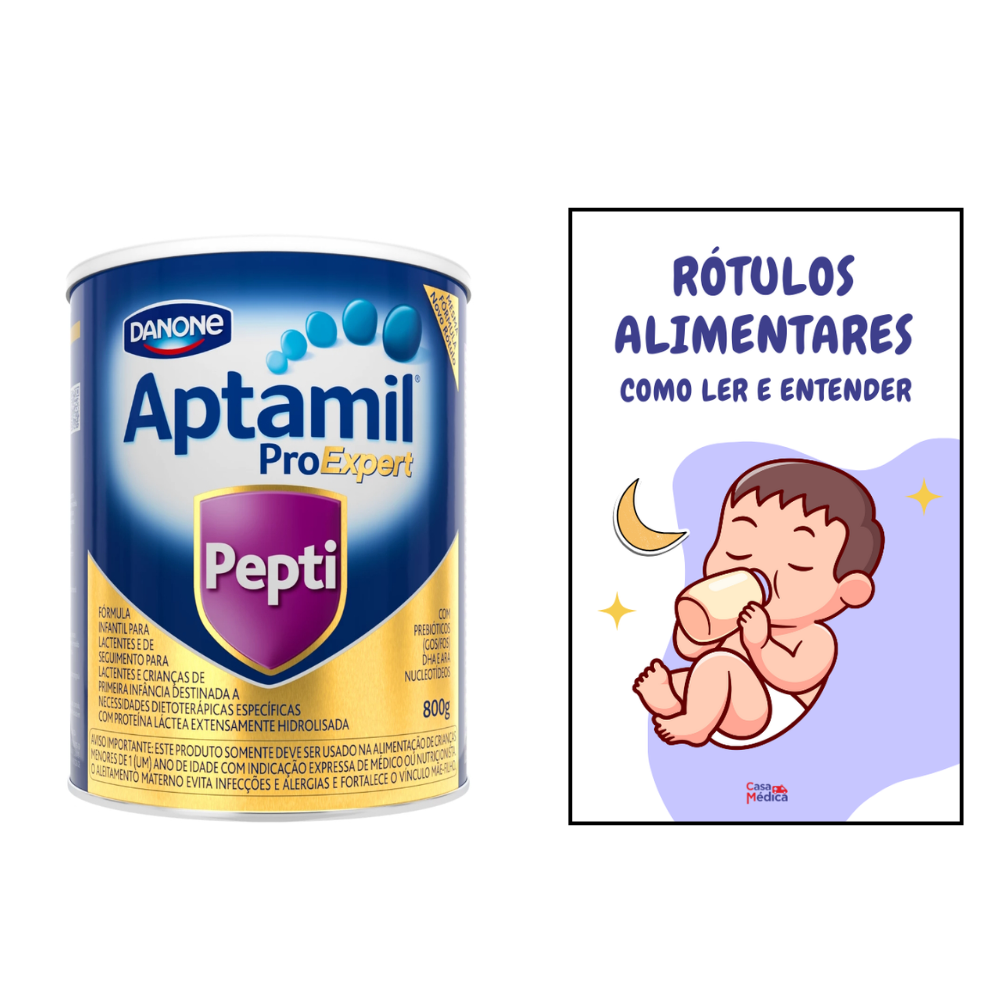 Aptamil Pepti 400g - Para Alérgicos a Leite de Vaca/Soja Kit 2und Danone & E-book